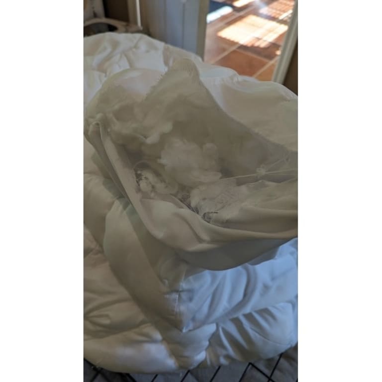 MicronOne Allergy Free Mattress Pad White On Sale Bed Bath