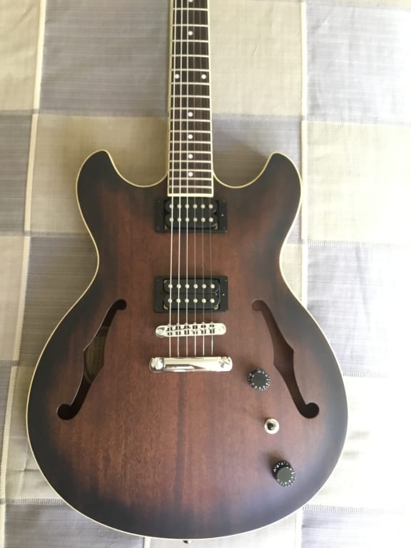 Ibanez AS53 アイバニーズ　339 Amazon | Ibanez AS53 Sunburst Red Flat セミアコギター 島村