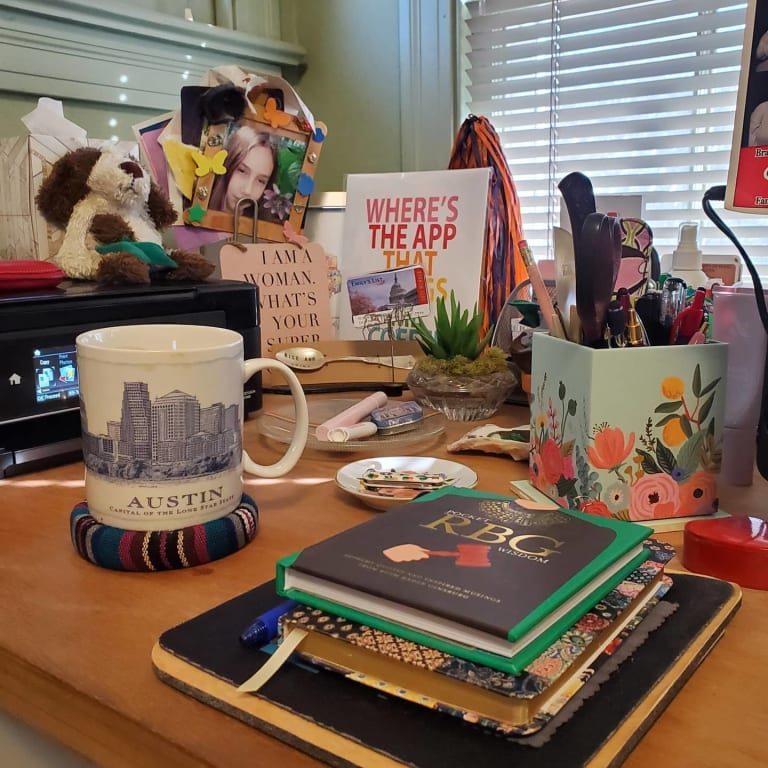 Cozy Scented Warming Coaster from Uncommon Goods. Customer submitted image.