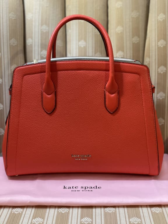 HANDBAG REVIEW: Kate Spade Large Knott Satchel 