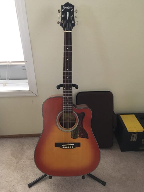 Open Box Epiphone Masterbilt DR-400MCE Acoustic-Electric Guitar