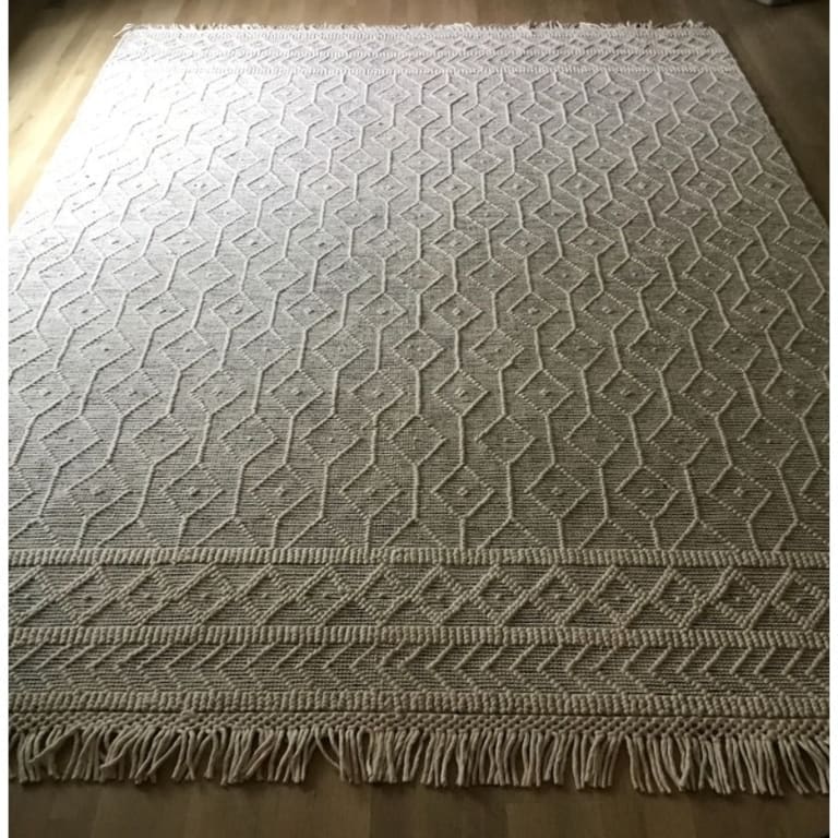 Alexander Home Joanna Farmhouse Hand Woven Area Rug - Bed Bath & Beyond -  33456227