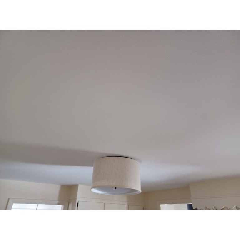 18 Moderne Flush Mount Converter Kit Textured Oatmeal Shallow Drum