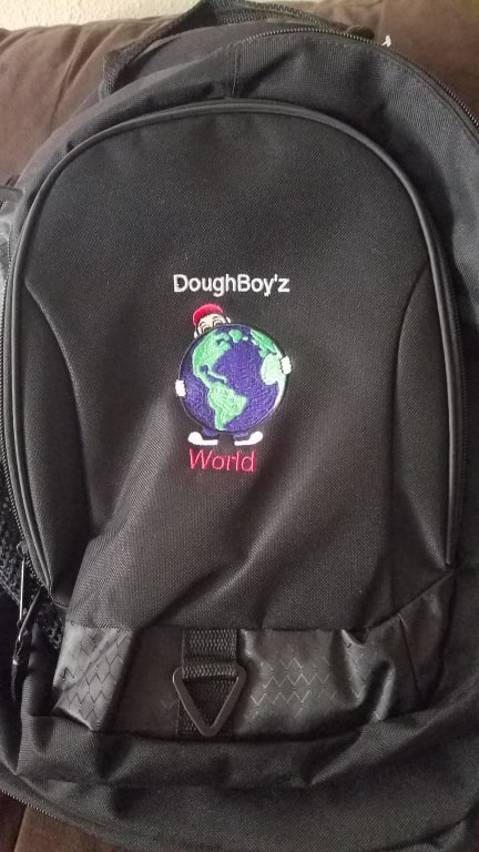 Great backpack & very high quality stitching on custom logo