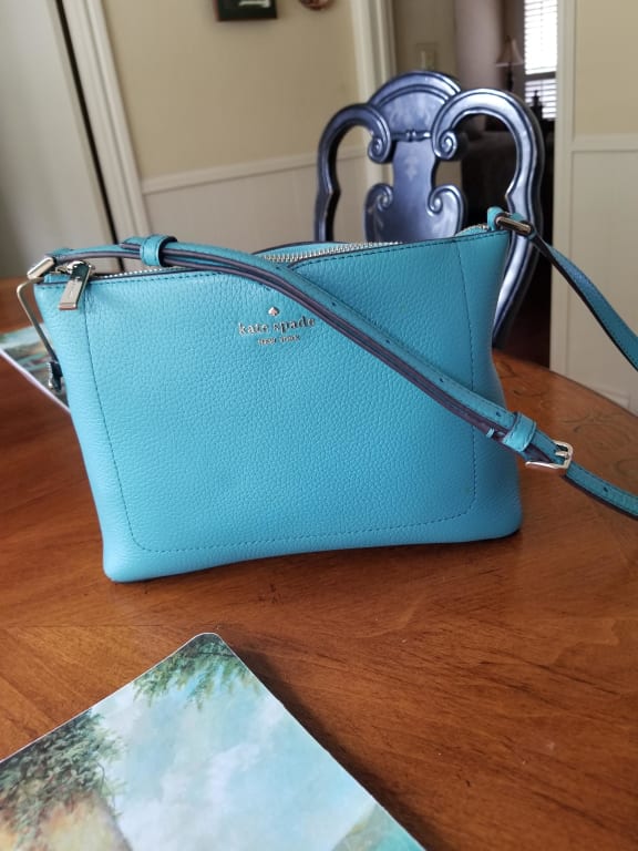 kate spade, Bags, Kate Spade Crossbody Purse Light Blue