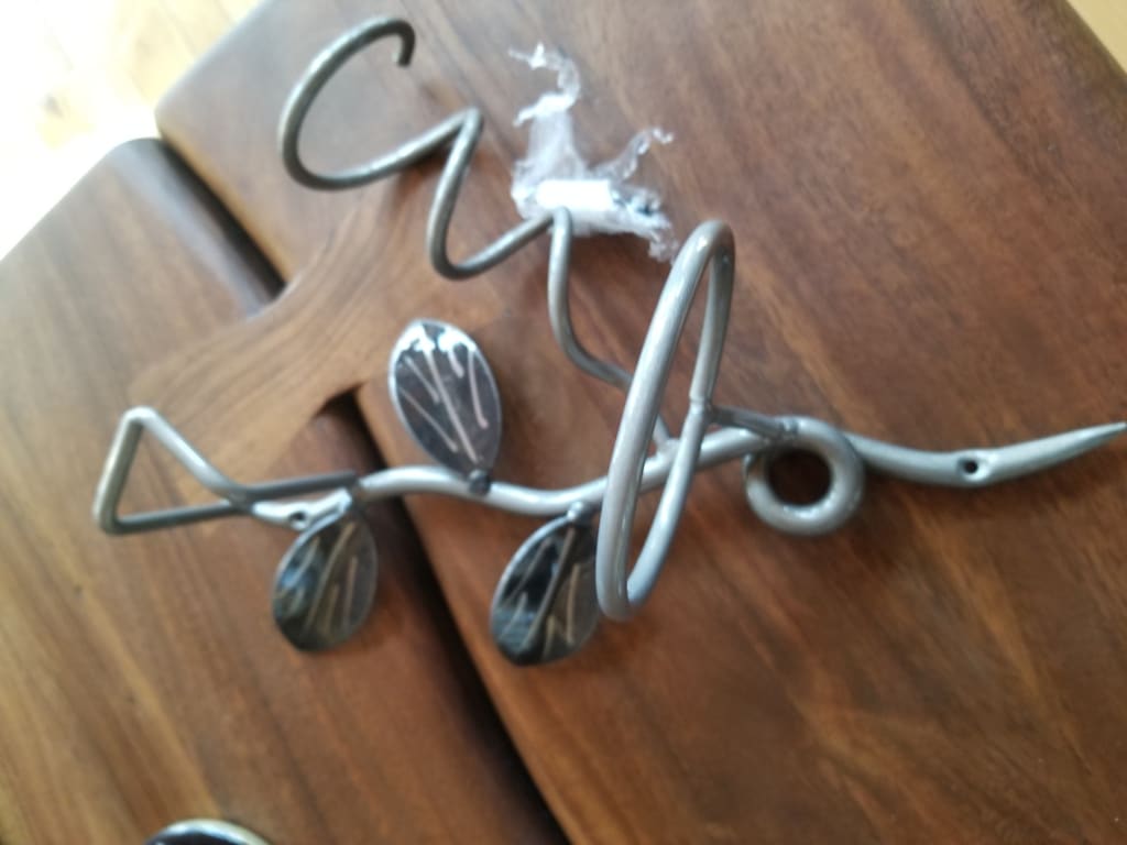 Hair Care Holder from Uncommon Goods. Customer submitted image.