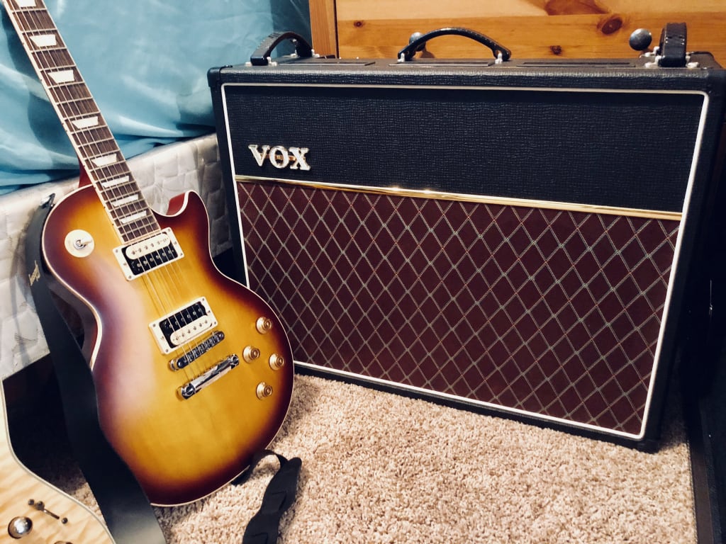 VOX Custom AC30C2 30W 2x12 Tube Guitar Combo Amp Black