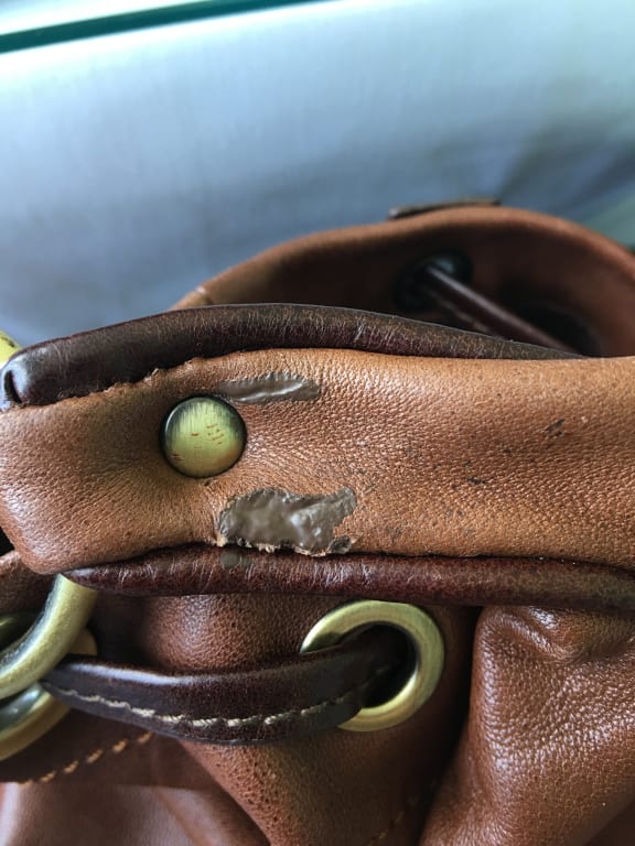 Customer Image Captioned: Damaged are they didn't tell me about