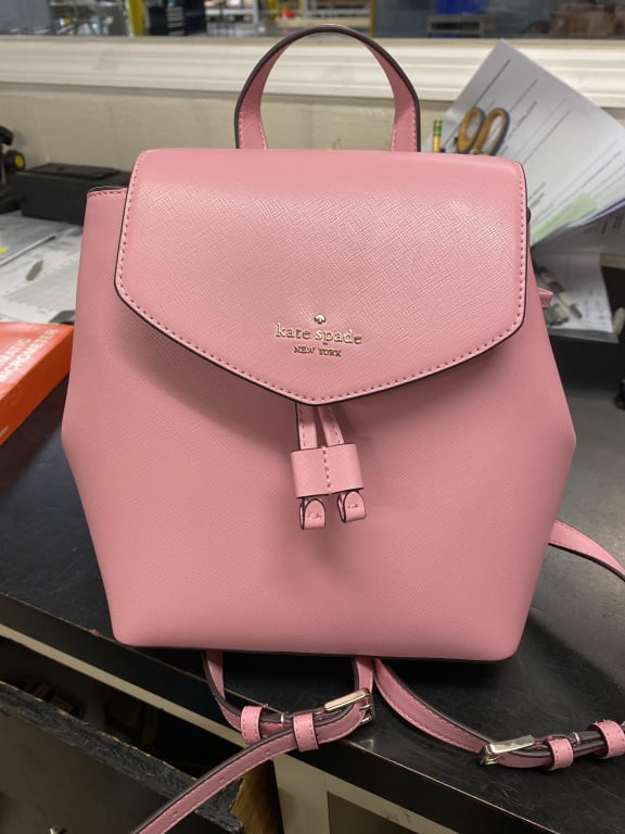 Kate+Spade+Saffiano+Leather+Lizzie+Medium+Flap+Backpack+Turaco+