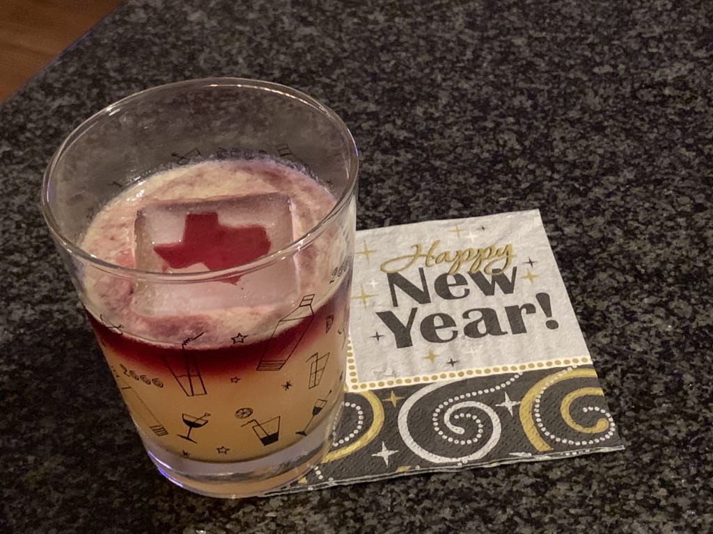 Home State Ice Cube Molds from Uncommon Goods. Customer submitted image.