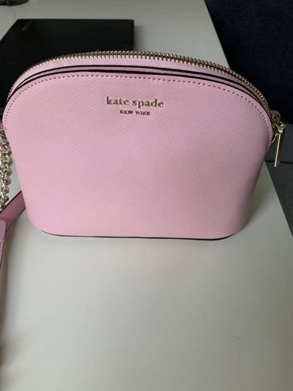 Kate+Spade+Kali+Small+Dome+Crossbody+Bag+Color+Black+Leather for sale  online