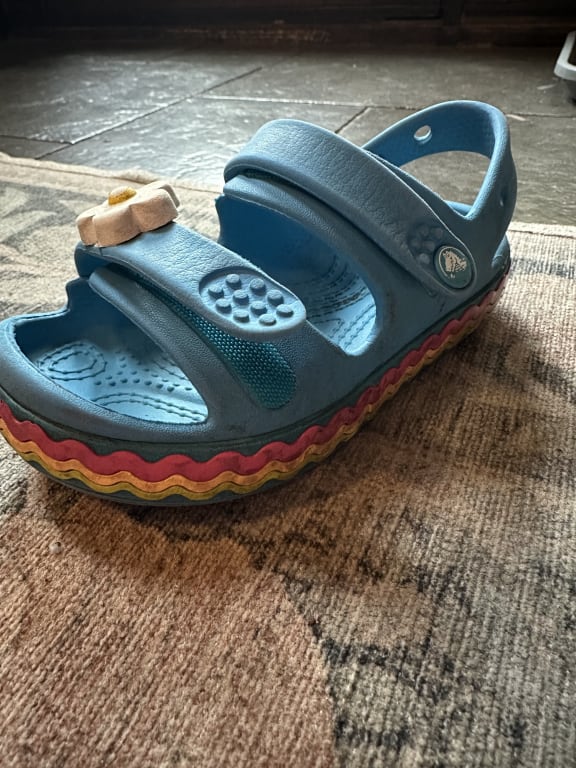 Crocs Kids' Crocband™ Cruiser Sandals, Pink/Lilac