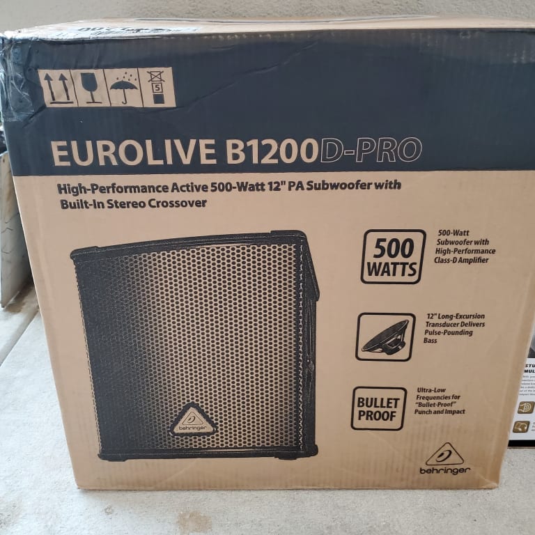Behringer EUROLIVE B1200D-PRO 500W 12 Behringer EUROLIVE B1200D-PRO 500W 12