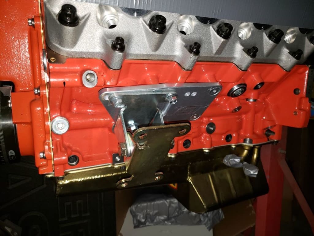 Kit Staffe Motore In Acciaio Solido Per Chevy V8 Small E Big Block | Supporti Telaio Per Off-road E Racing | Sostituisce OEM 3990914