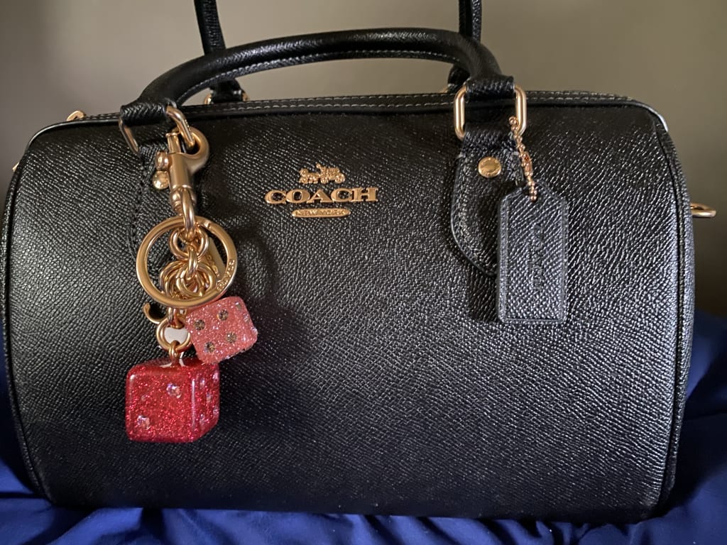 Coach Mini rowan crossbody marine, Luxury, Bags & Wallets on Carousell