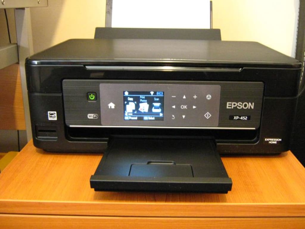 Epson Expression XP-452 Wi-Fi All-in-One Printer, Black