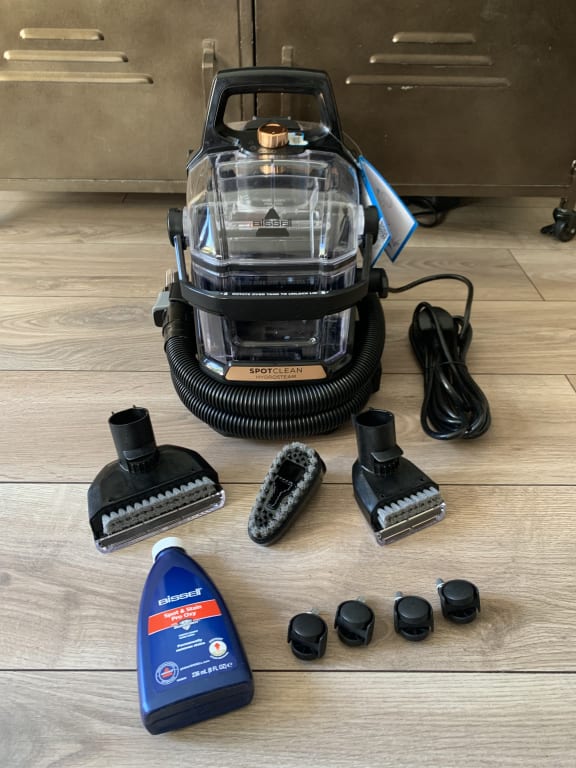 Bissel HydroSteam™  Discover the NEW range of Vacuums & Carpet Cleaners -  Harvey Norman