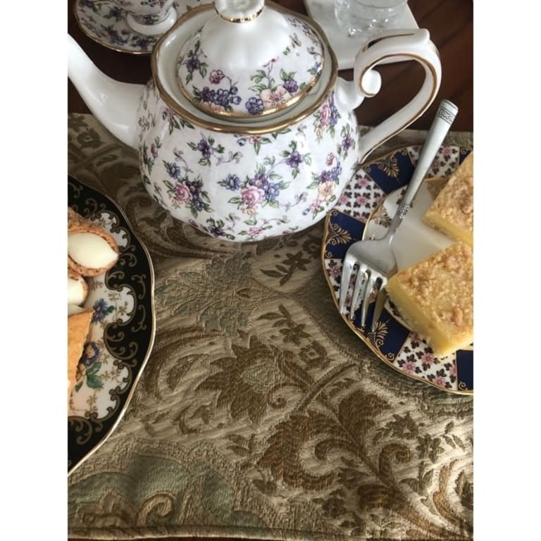 Royal Albert 100 Years 1940 English Chintz 3piece Tea Set Bed Bath