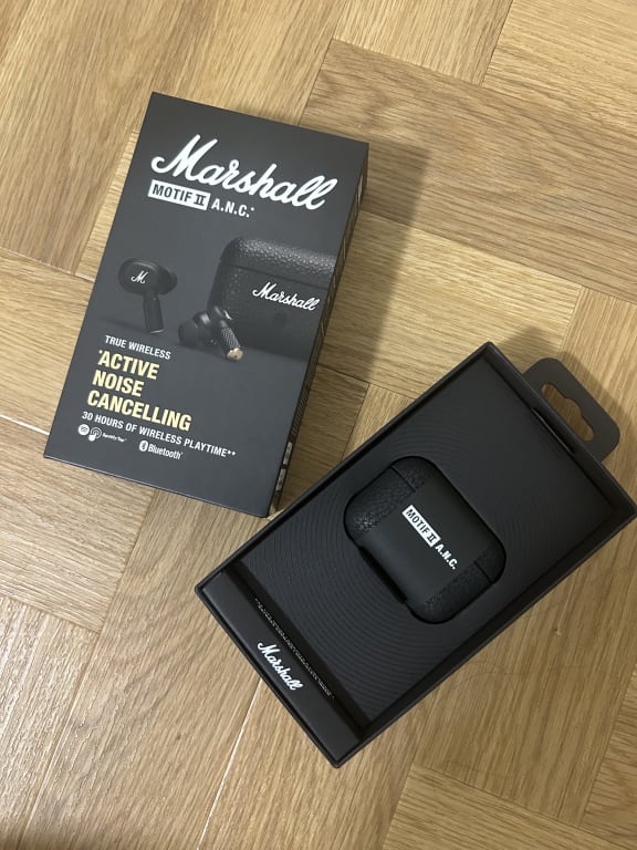 Marshall Motif Anc True Wireless Active Noise Cancelling, Con