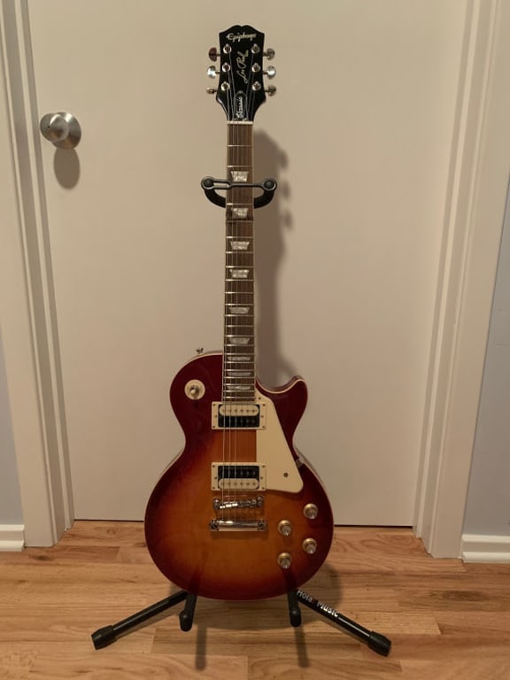 Epiphone Les Paul Classic Electric Guitar Heritage Cherry Epiphone Les Paul Classic Electric Guitar Heritage Cherry