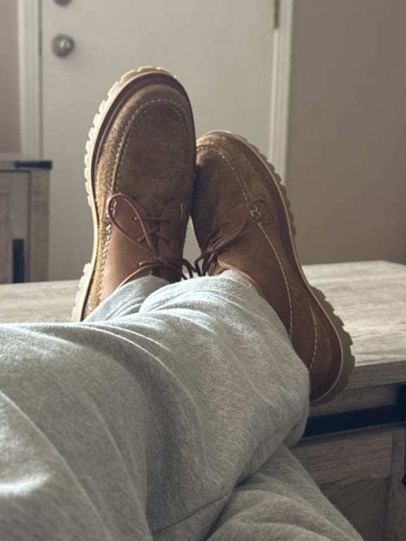Customer Image Captioned: Boots