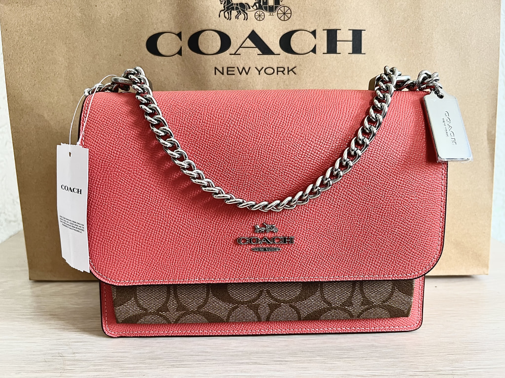 COACH®  Disney X Coach Klare Crossbody 25 In Signature Canvas