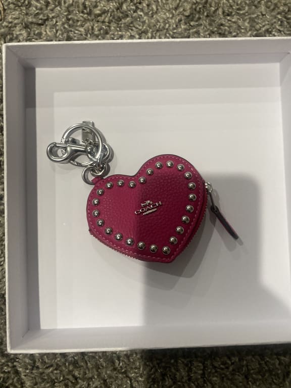 COACH® | Heart Pouch With Rivets