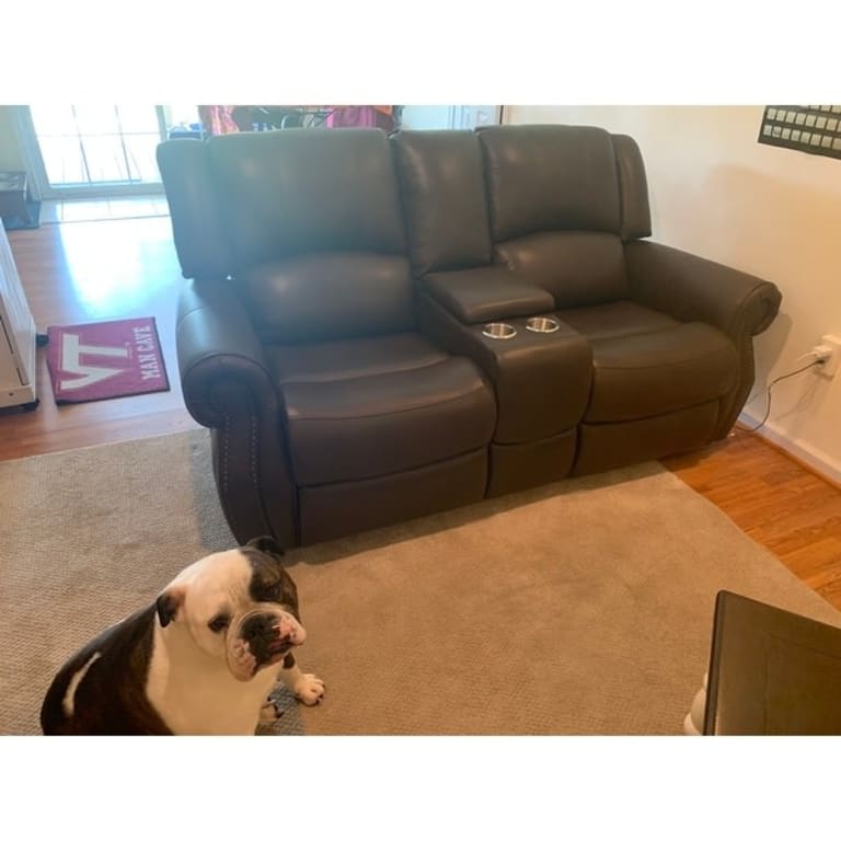 Abbyson Calabasas 2 Piece Manual Reclining Sofa and Loveseat Living Room Set Bed Bath & Beyond