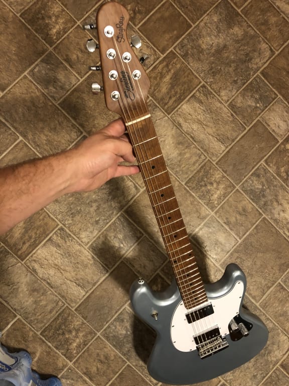 Sterling by Music Man StingRay SR50 Electric Guitar Firemist Sterling by Music Man StingRay SR50 Electric Guitar Firemist