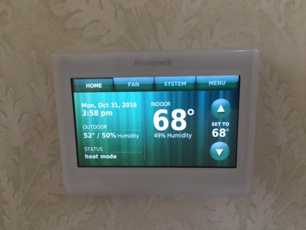 Th9320wf5003 Honeywell Home Th9320wf5003 Wi Fi 9000 7 Day Programmable 3h 2c Color Touchscreen Thermostat
