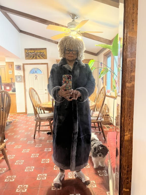 Customer Image Captioned: A big hit. Note the overland slippers!!!