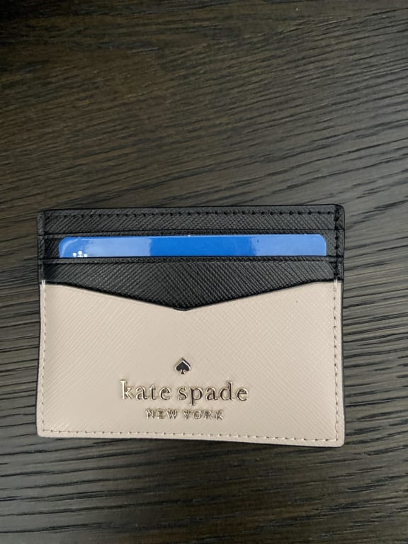 Kate Spade Staci Scribble Hearts Small Wallet Card Case Set W/Box KA629 New  P1