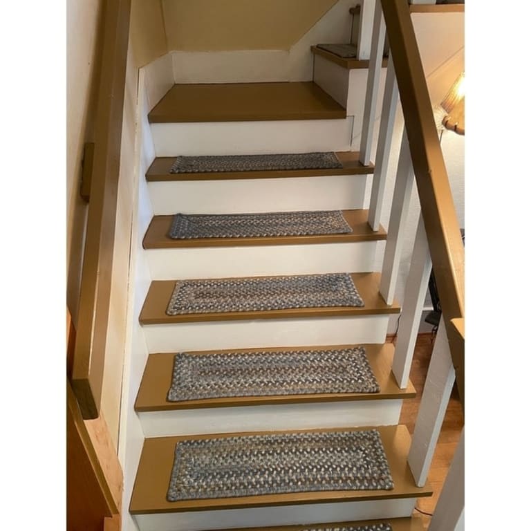 Gloucester 100 Traditional Braid Wool Stair Treads On Sale Bed