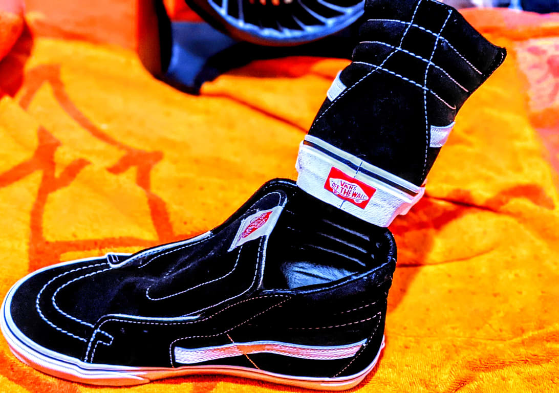 Vans | Sk8-Hi Black/Black/White Classics Shoe Vans | Sk8-Hi Black/Black/White Classics Shoe