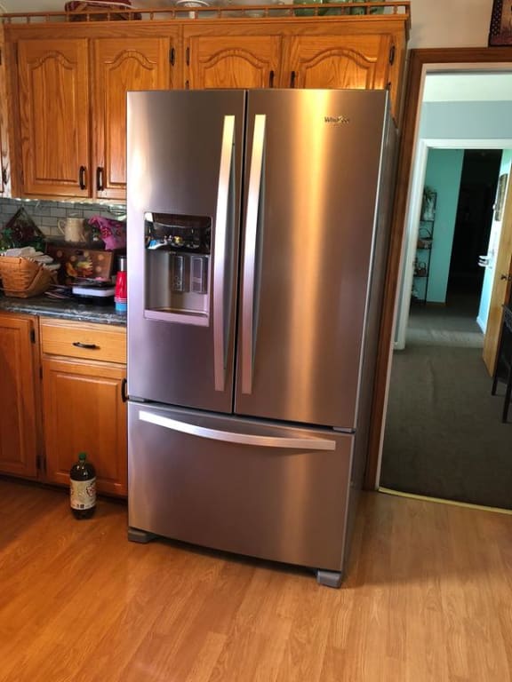 Whirlpool WRF555SDFZ 36 Inch French Door Refrigerator with 25 Cu