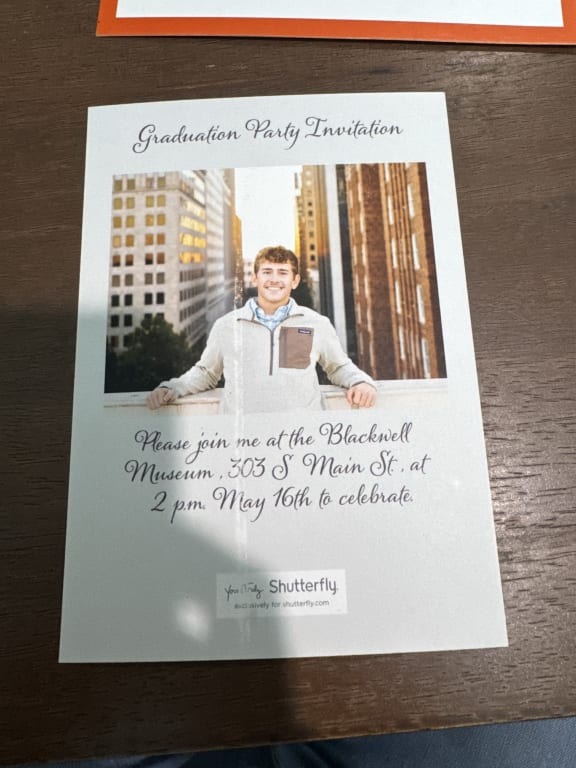 Overlaid Photos 5x7 Stationery Card by Yours Truly