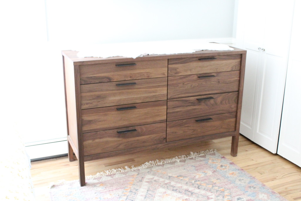 Mixed Material 3 Drawer Dresser Medium Brown - Room Essentials Mixed Material 3 Drawer Dresser Medium Brown - Room Essentials