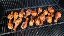 Marinated drumsticks