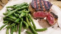 Tuna with a great sear!