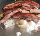 Ribs and Rice. The filipino way of dinning.