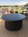 My new fire pit table
