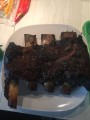 Beef ribs after