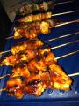 Nice cooked shish kebabs