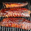 Ribs for the golf buddies.