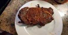 Rib eye steak