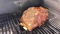 Easy sanding rib eye roast.