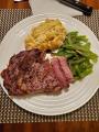 Reverse Sear Steak Dinner!