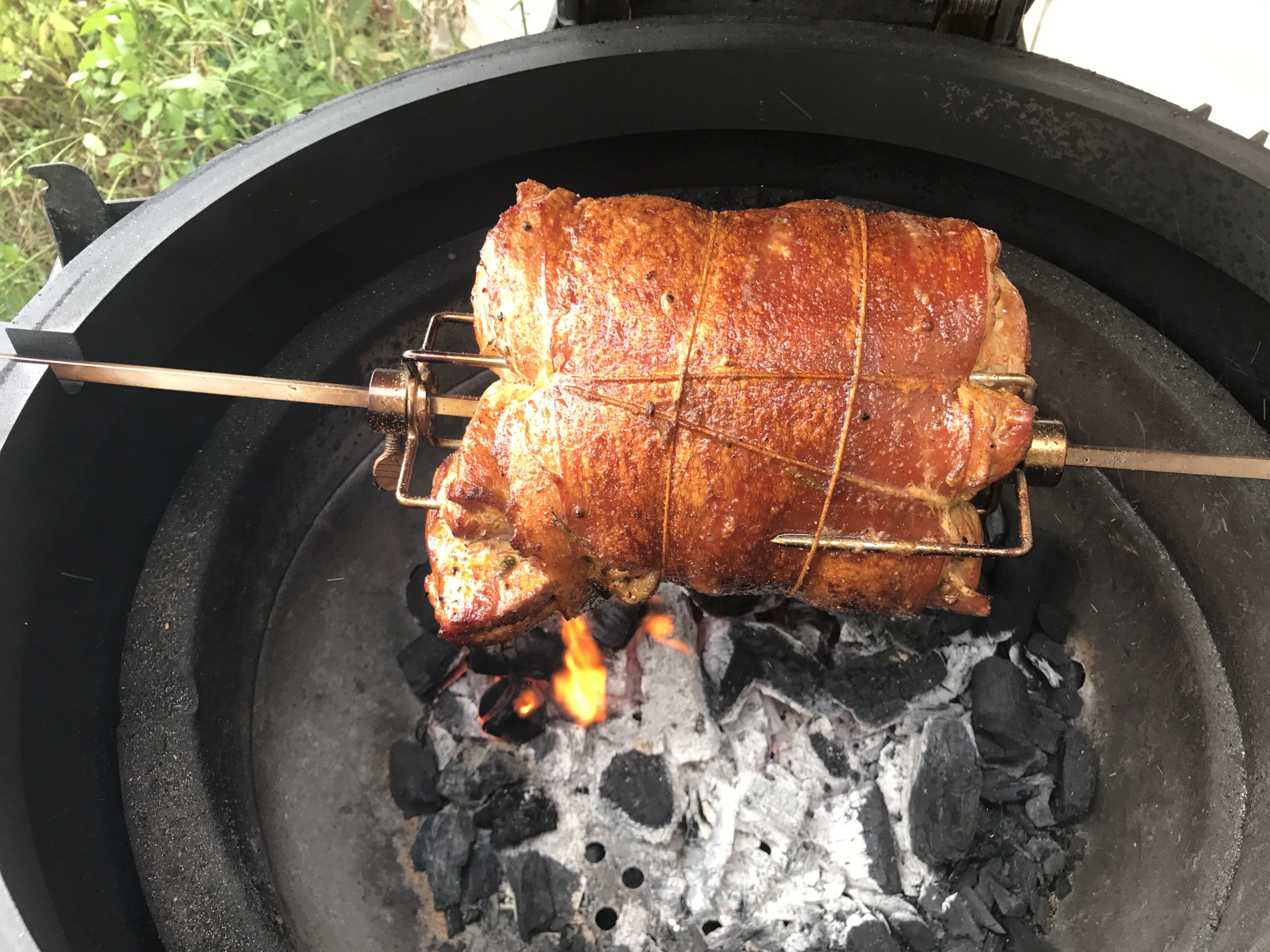 Kamado Joe JoeTisserie Rotisserie System For Big Joe 24Inch Grills