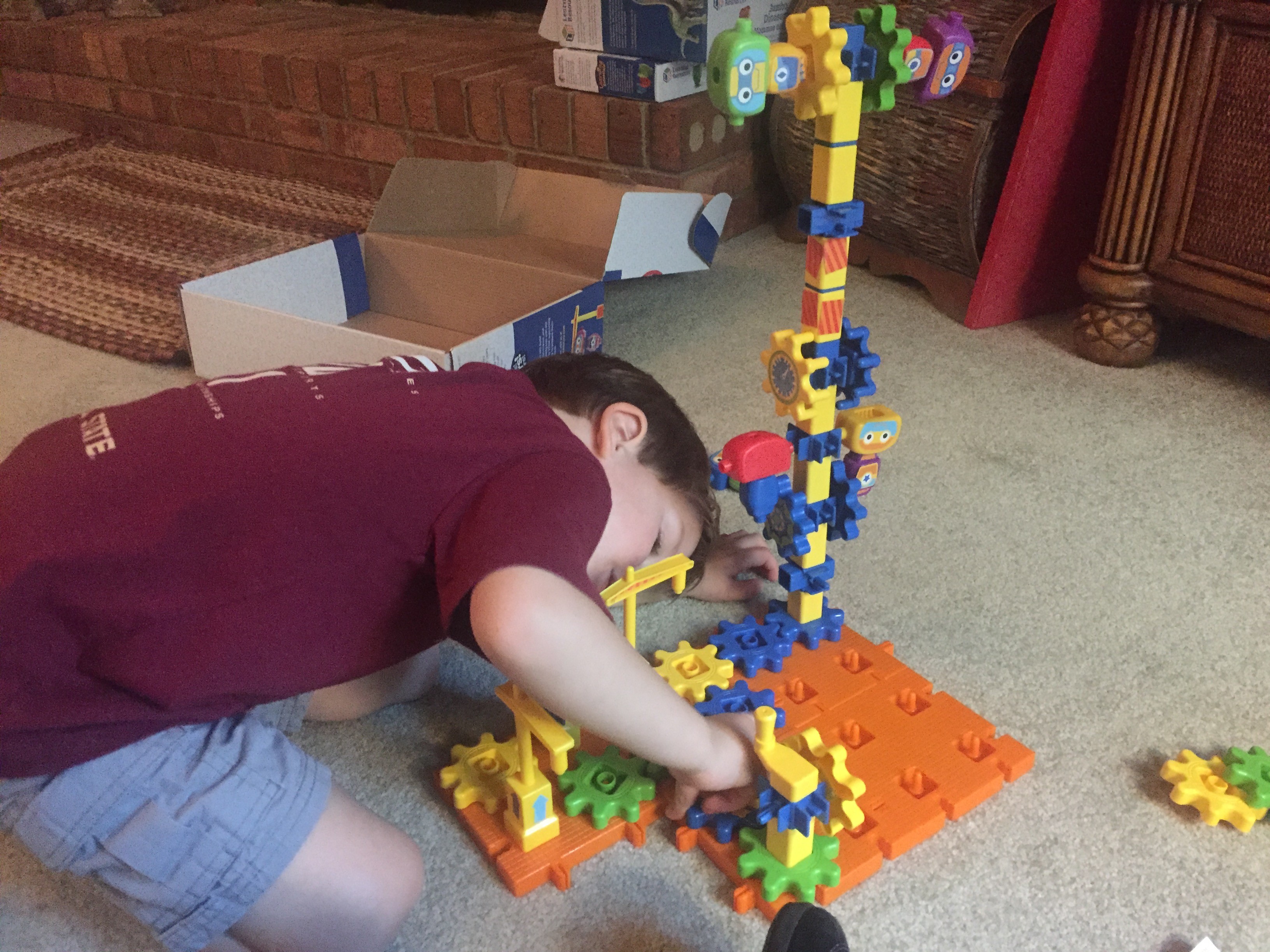 Gears, Gears, Gears Robot - 4 yr old