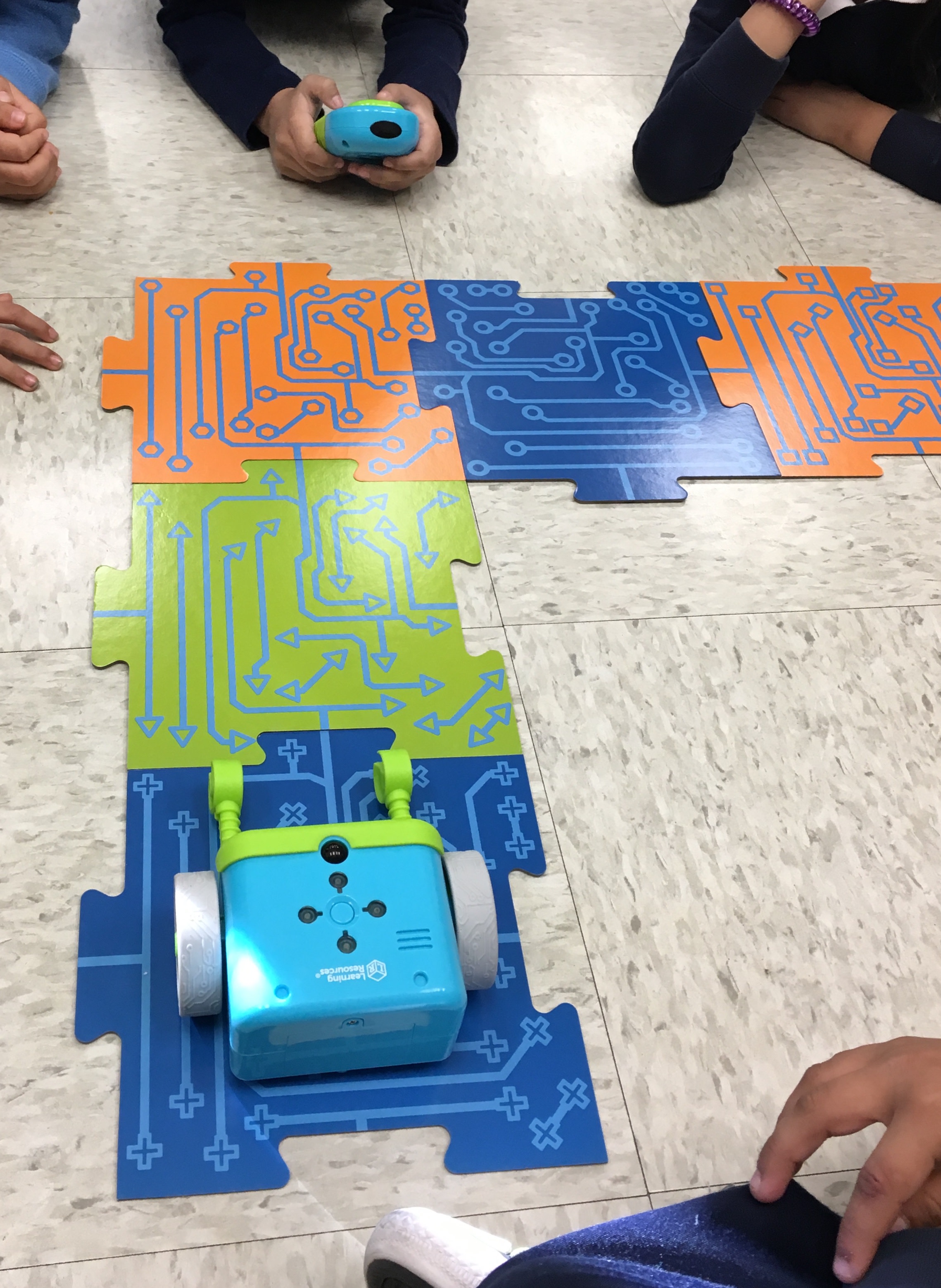 Coding Botley on the puzzle boards